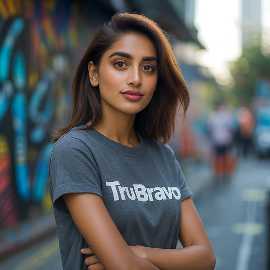Tru Bravo Women’s Streetwear Graphic T-Shirt